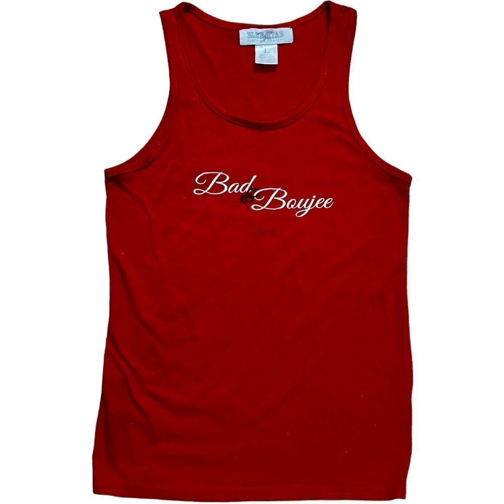 Blue Star Women Sleeveless Top. L